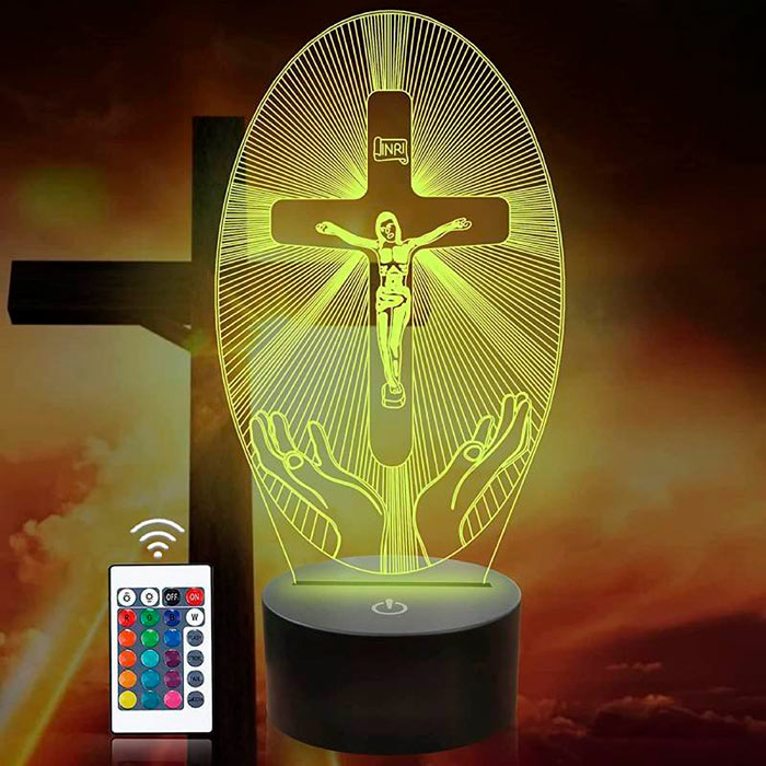 3DCross, dekorácia s náboženským motívom - Ježiš - Image 3
