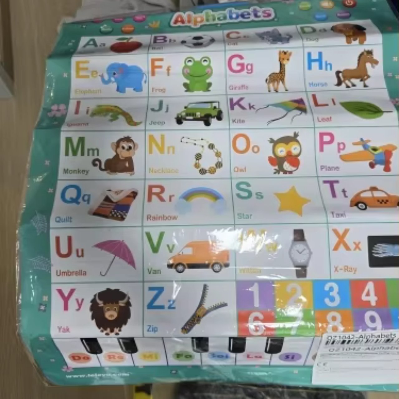 AbcChart, interaktívny plagát na učenie sa angličtiny - Image 8