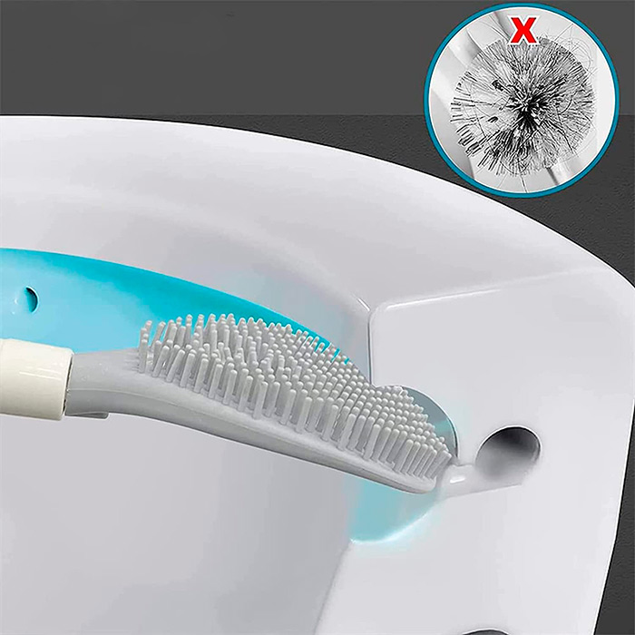 BestBrush, revolučná toaletná kefa s tlačidlom na dávkovanie čistiaceho prostriedku - Image 6