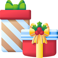 BestGift, vianočná pohľadnica s priehradkou na peniaze (3 kusy) - Image 5
