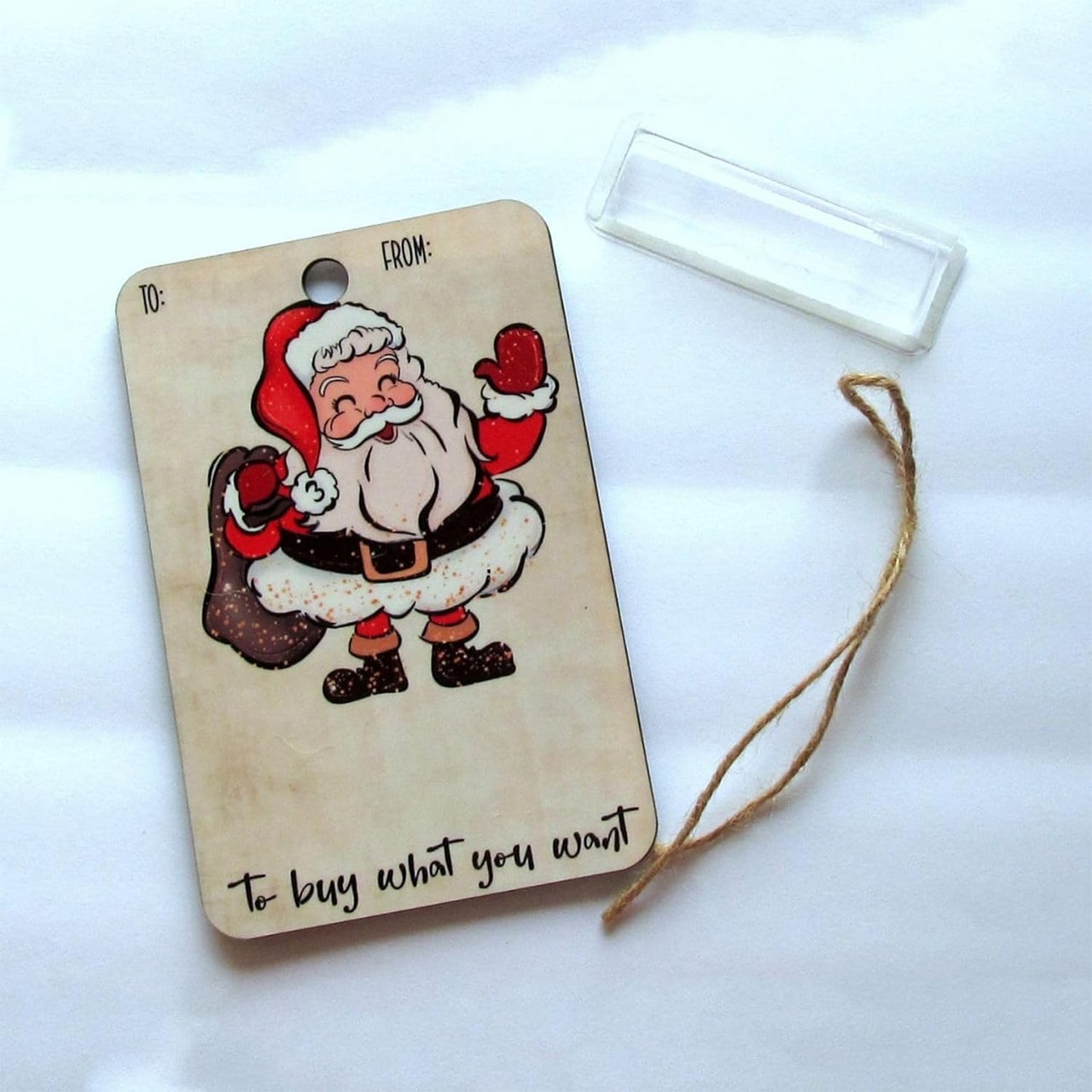 BestGift, vianočná pohľadnica s priehradkou na peniaze (3 kusy) - Image 8