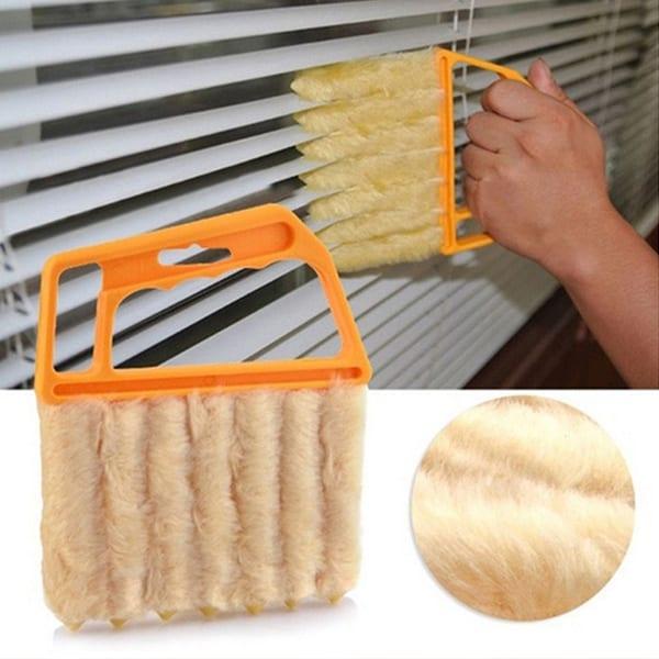 BlindsBrush, inovatívna pomôcka z mikrovlákna na 2x rýchlejšie čistenie žalúzií na oboch stranách súčasne - Image 5