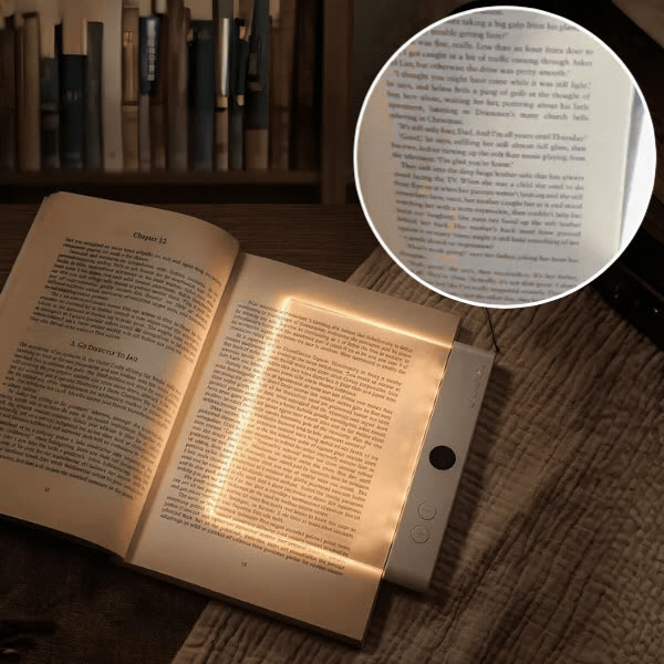 Prenosná LED lampička na čítanie, BookLed - video