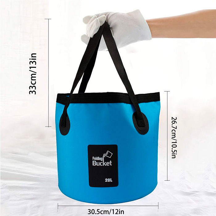 Bucket, skladateľná vodotesná taška na vedro (20 litrov) - Image 2