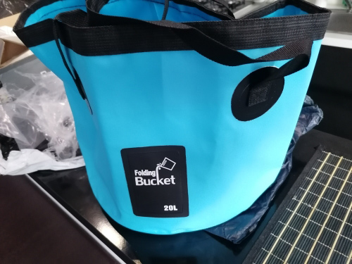 Bucket, skladateľná vodotesná taška na vedro (20 litrov) - Image 9