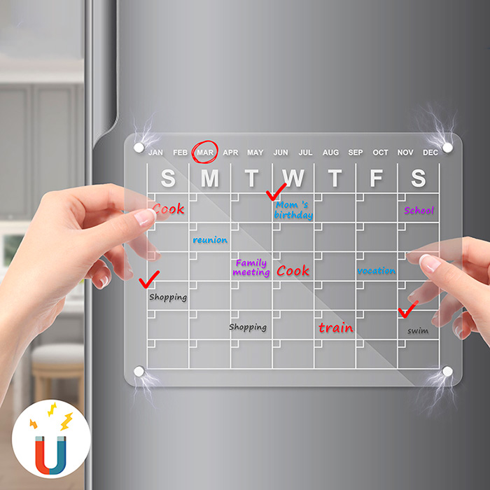 CalendarBoard, magnetická kalendárová tabuľa (2 kusy) - Image 6