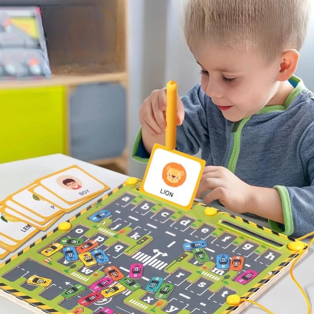 CarMaze, magnetická stolová hra na učenie angličtiny - Image 8