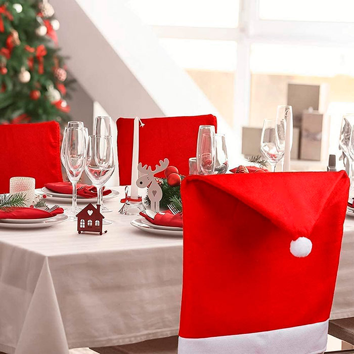 ChairSanta, sviatočný poťah na stoličku (4 kusy) - Image 8