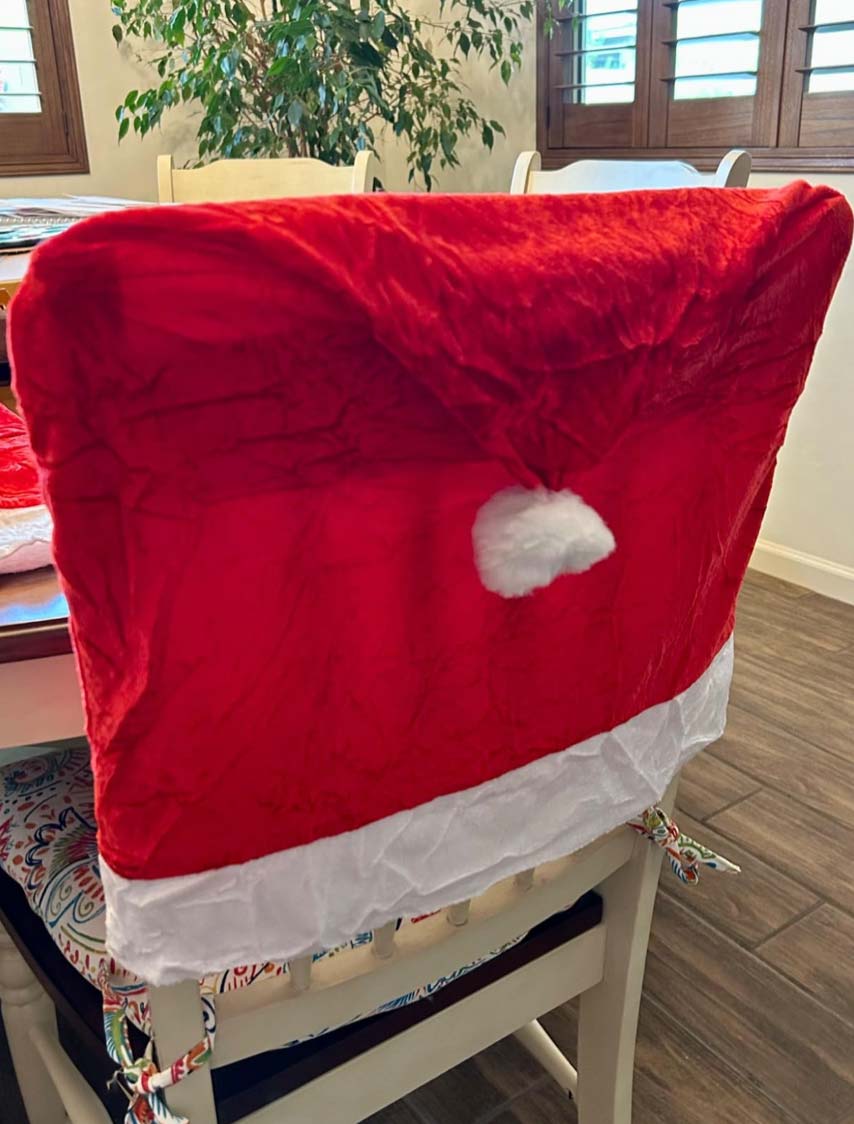 ChairSanta, sviatočný poťah na stoličku (4 kusy) - Image 10