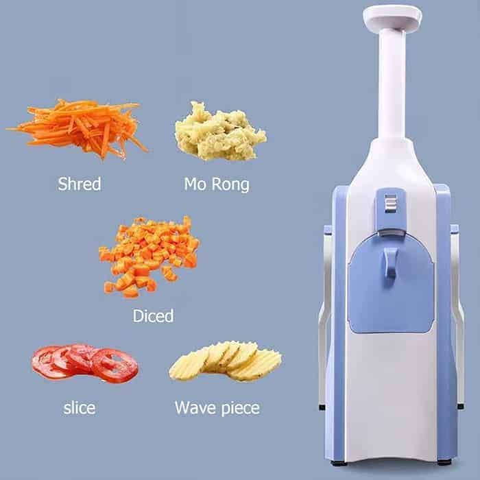 ChopBundle, sekačka a krájačka na ovocie a zeleninu + škrabka a krájačka ZDARMA + e-kniha so zdravými receptami ZDARMA - Image 7