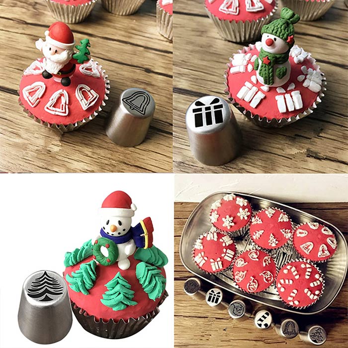 ChristmasNozzles, slávnostné zdobenie tort a iných zákuskov - Image 8