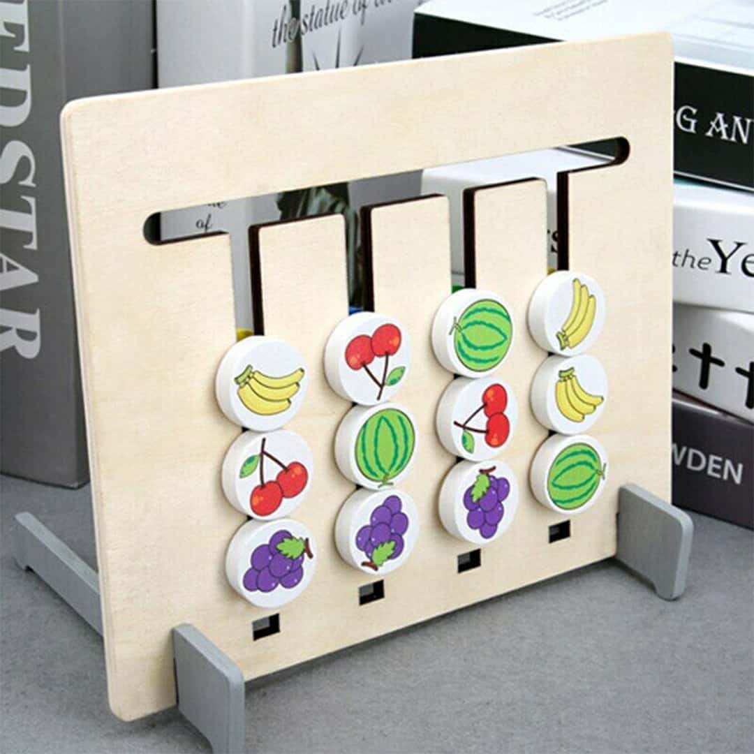 CombinationGame, drevená hlavolamová hra na rozvoj logického myslenia (36 úloh) - Image 9