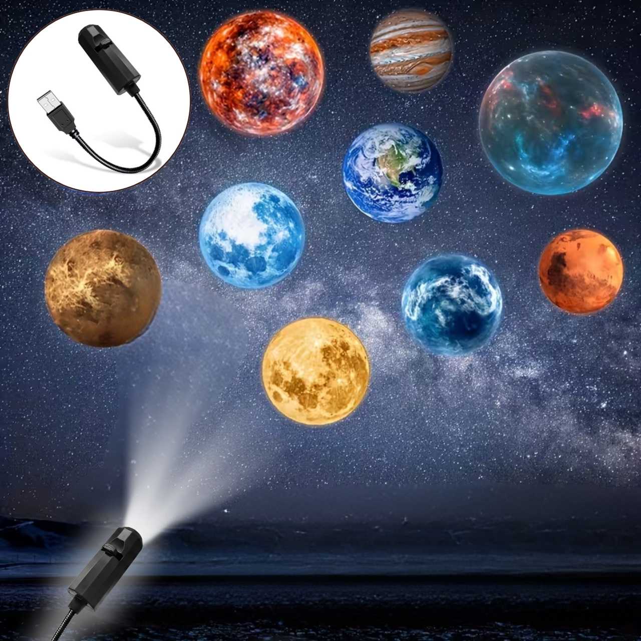 Projektor nočné svetlo, CosmoLight - Image 3