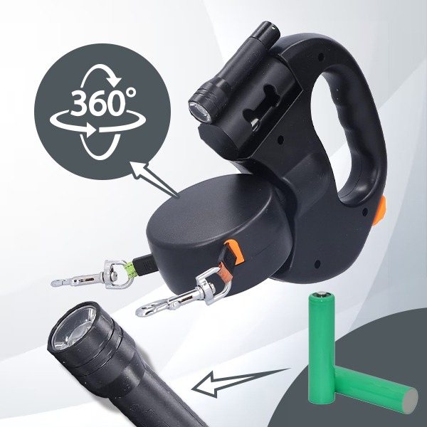 DDR-TST, Dvojitý vodítko pre psov FlexiPaws - Image 11