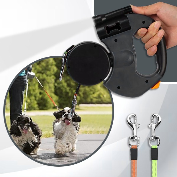 DDR-TST, Dvojitý vodítko pre psov FlexiPaws - Image 8
