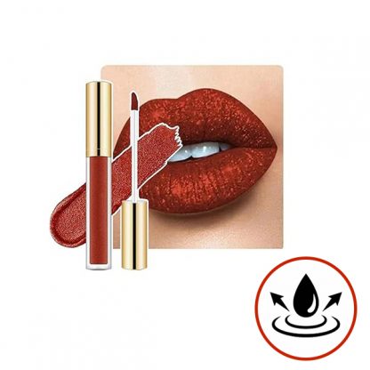 DIALIPS-RED, DiamondLuxe lesklá rúž s diamantovým leskom - Image 4