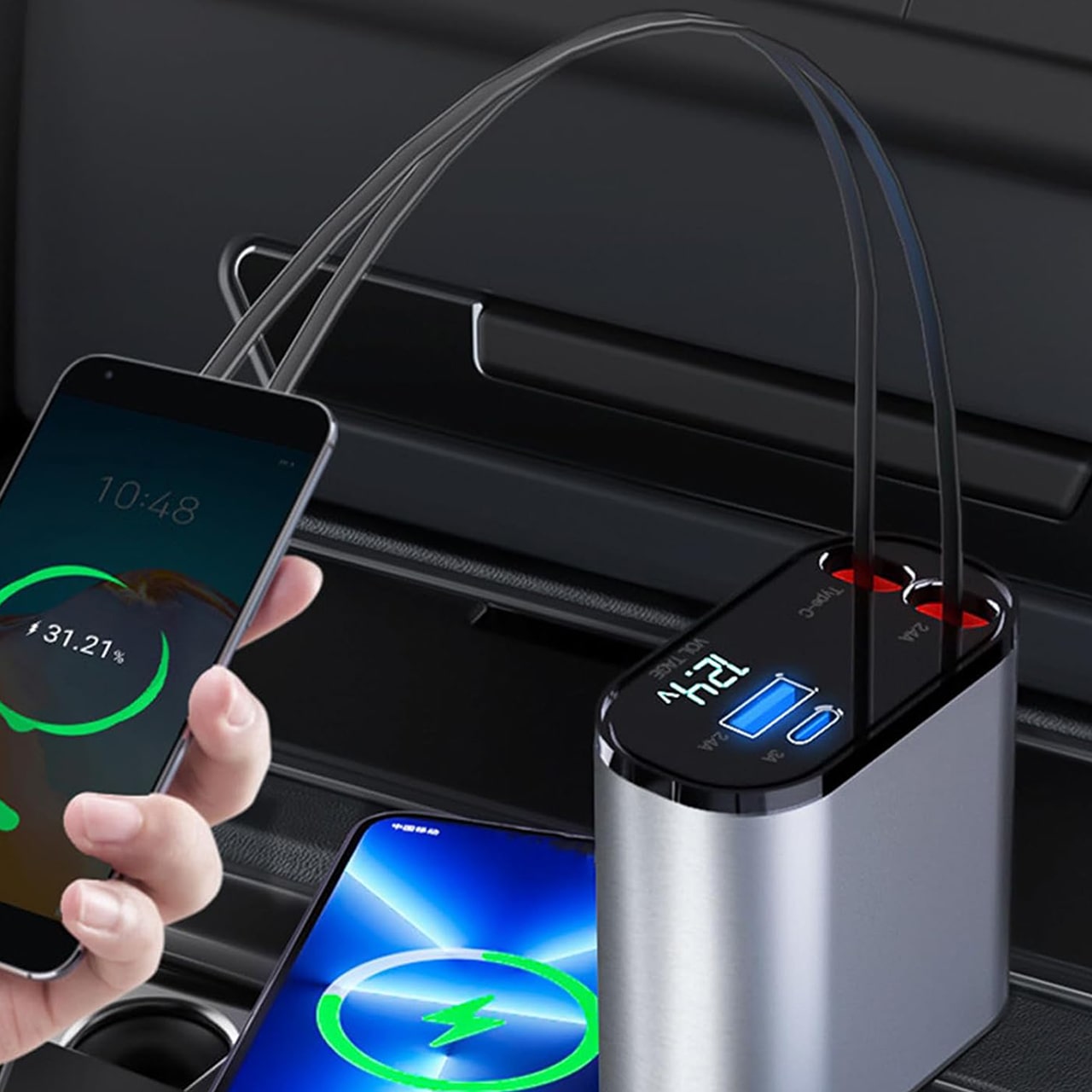 DualCharger, 4-v-1 nabíjačka do auta - Image 9