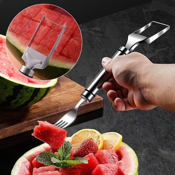 Vidlicová rezačka na melón 2-v-1, FRUITFORK