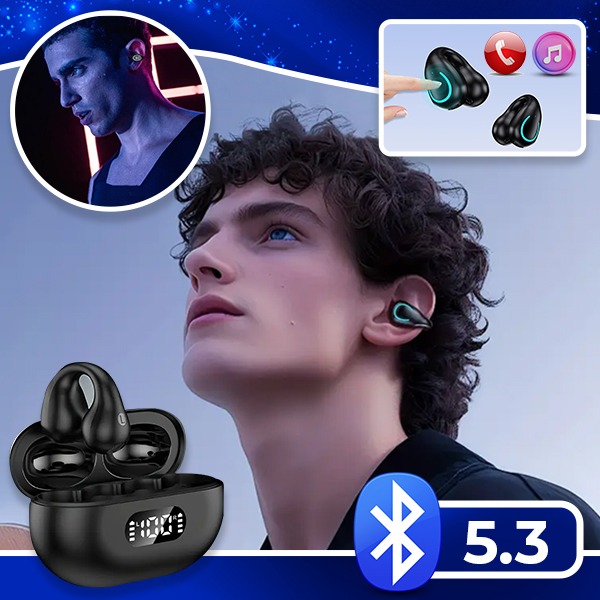 BEZDRÔTOVÉ ŠPORTOVÉ SLÚCHADLÁ EarClip - Image 6