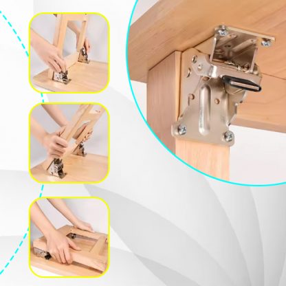 Skladací nosič s bezpečnostným zámkom, FLEXFOLD - Image 4