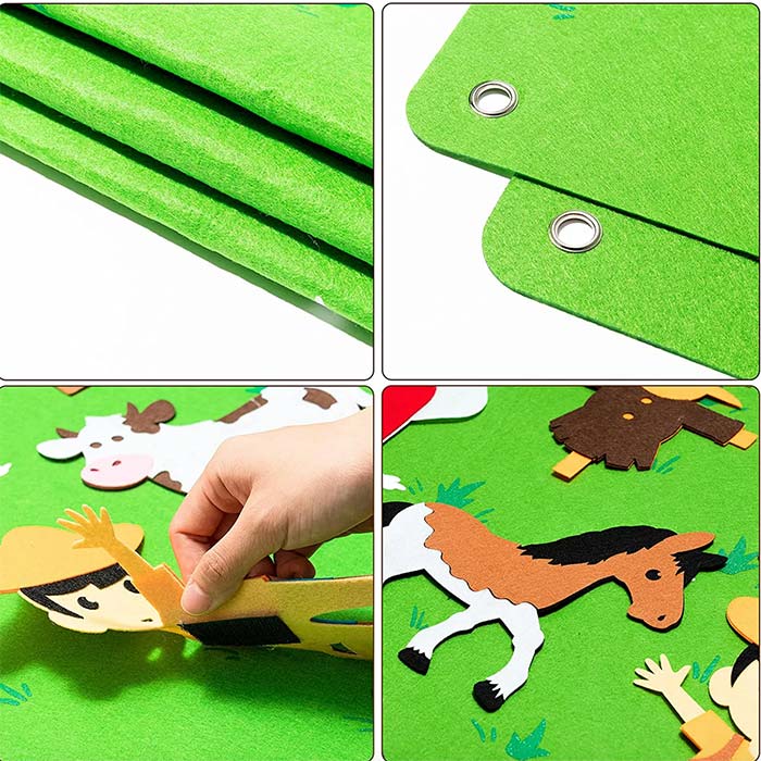 FeltBoard Interaktívna mäkká hračka - Image 4