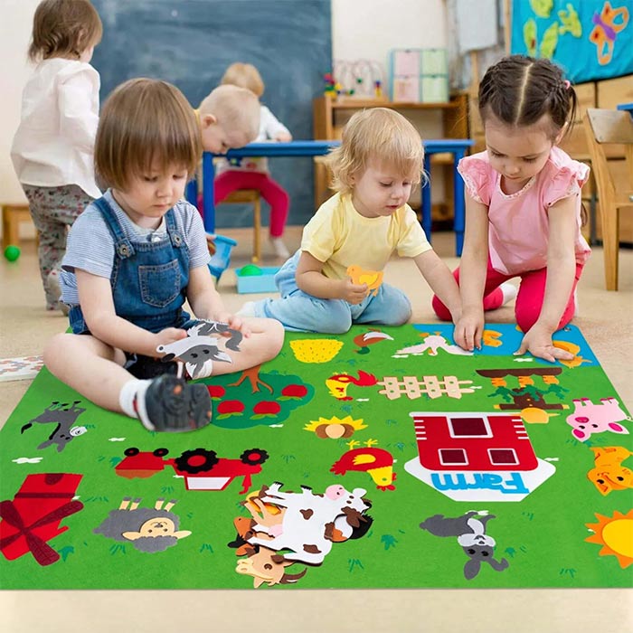 FeltBoard Interaktívna mäkká hračka - Image 6