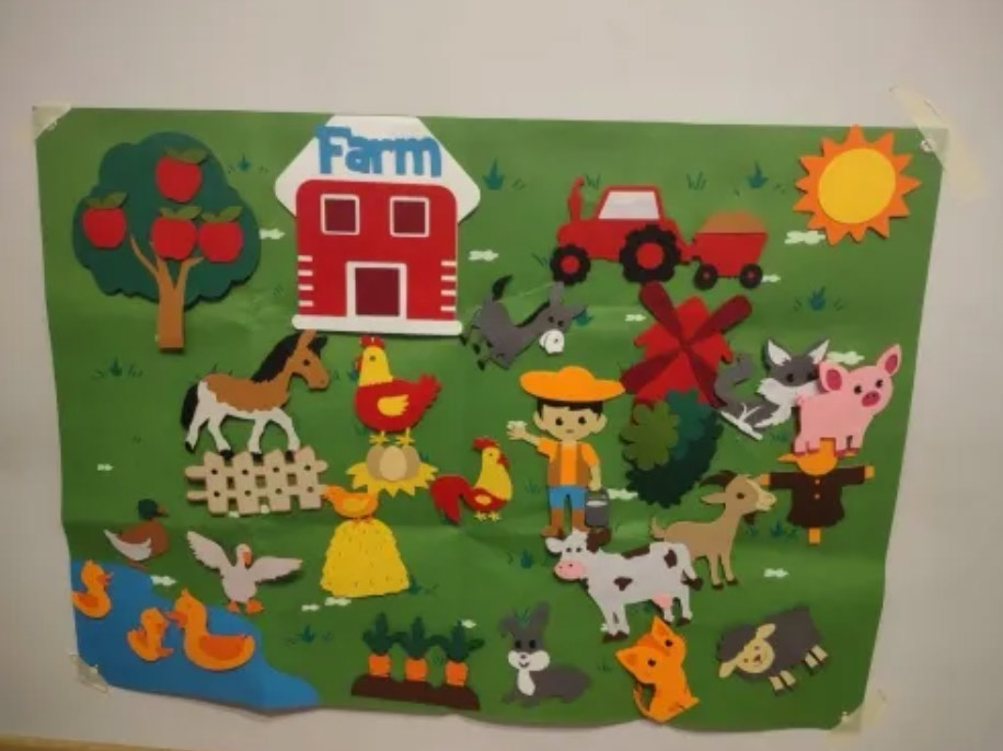 FeltBoard Interaktívna mäkká hračka - Image 10