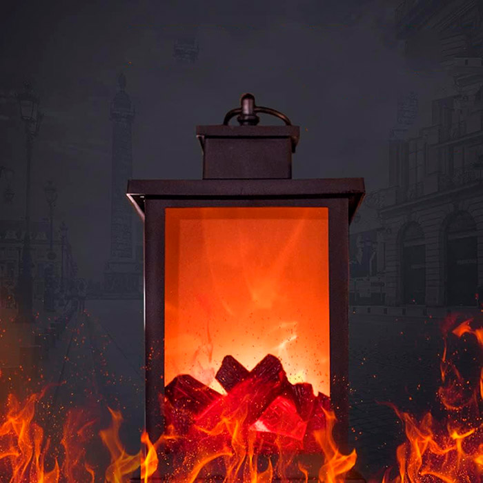 Lampa je prenosná, takže môže byť nádhernou dekoráciou v každej miestnosti.