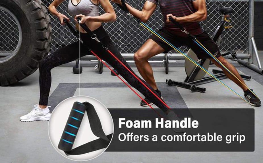 FitBands, elastické tréningové pásy s držadlami - Image 4