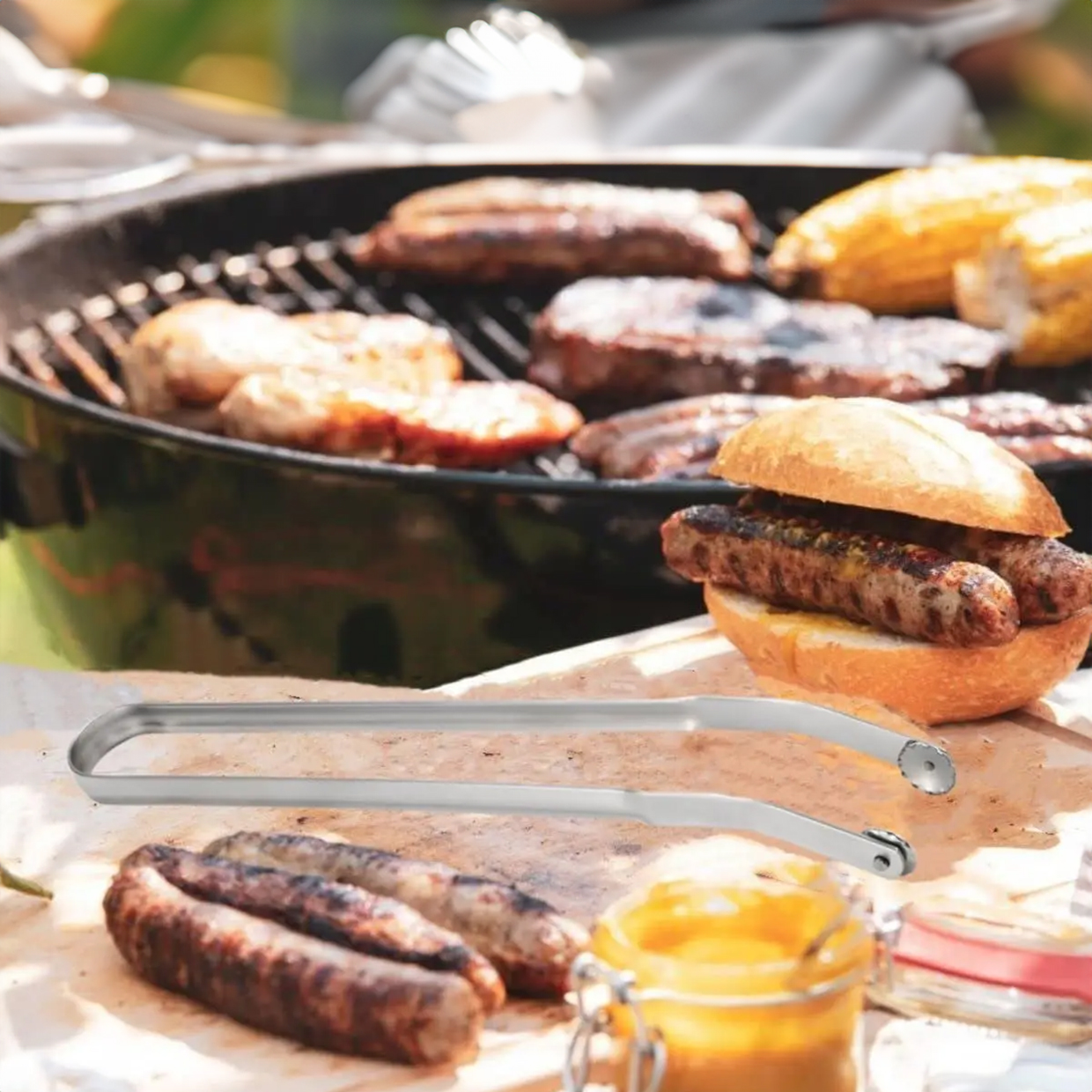 FlipBBQ, gadget na otáčanie mäsa a zeleniny na grile - Image 9