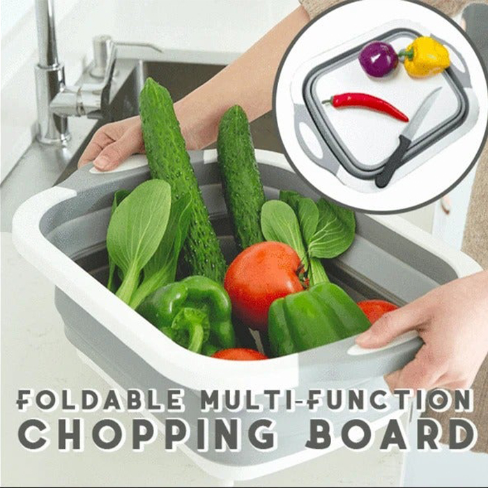 FoldableStrainer, multifunkčné sitko, skladovacia nádoba a doska na krájanie v jednom - Image 7