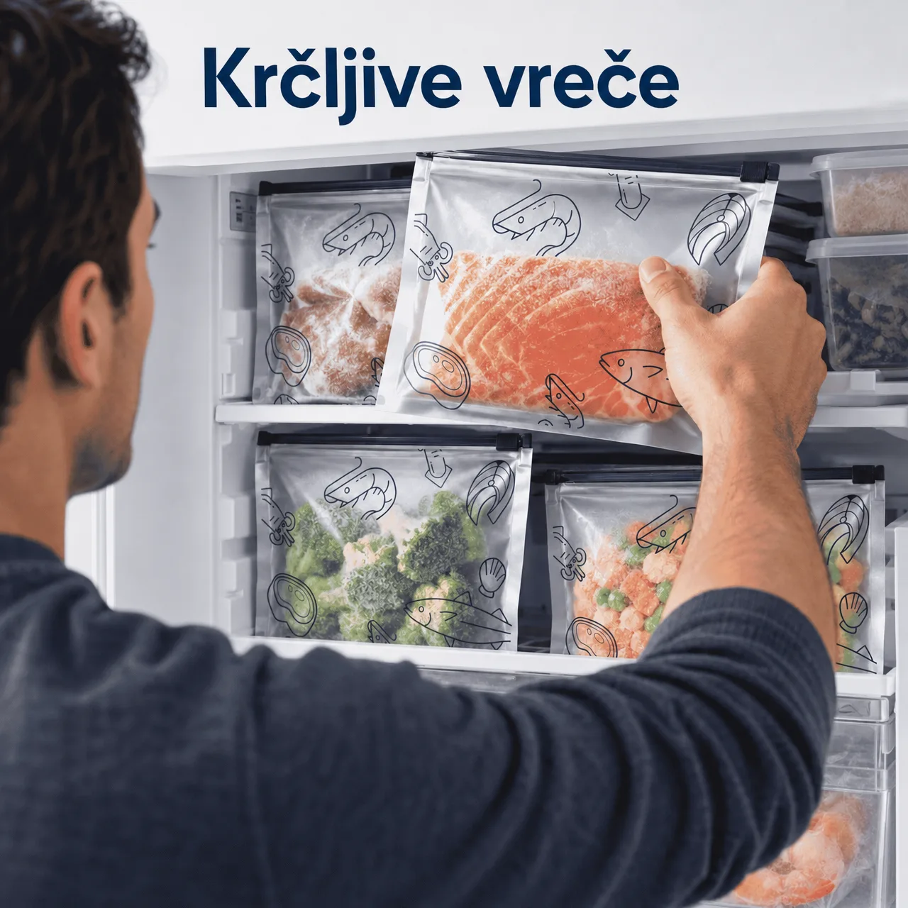 Vrecúška na skladovanie potravín (30 ks), FreshBags - Image 6