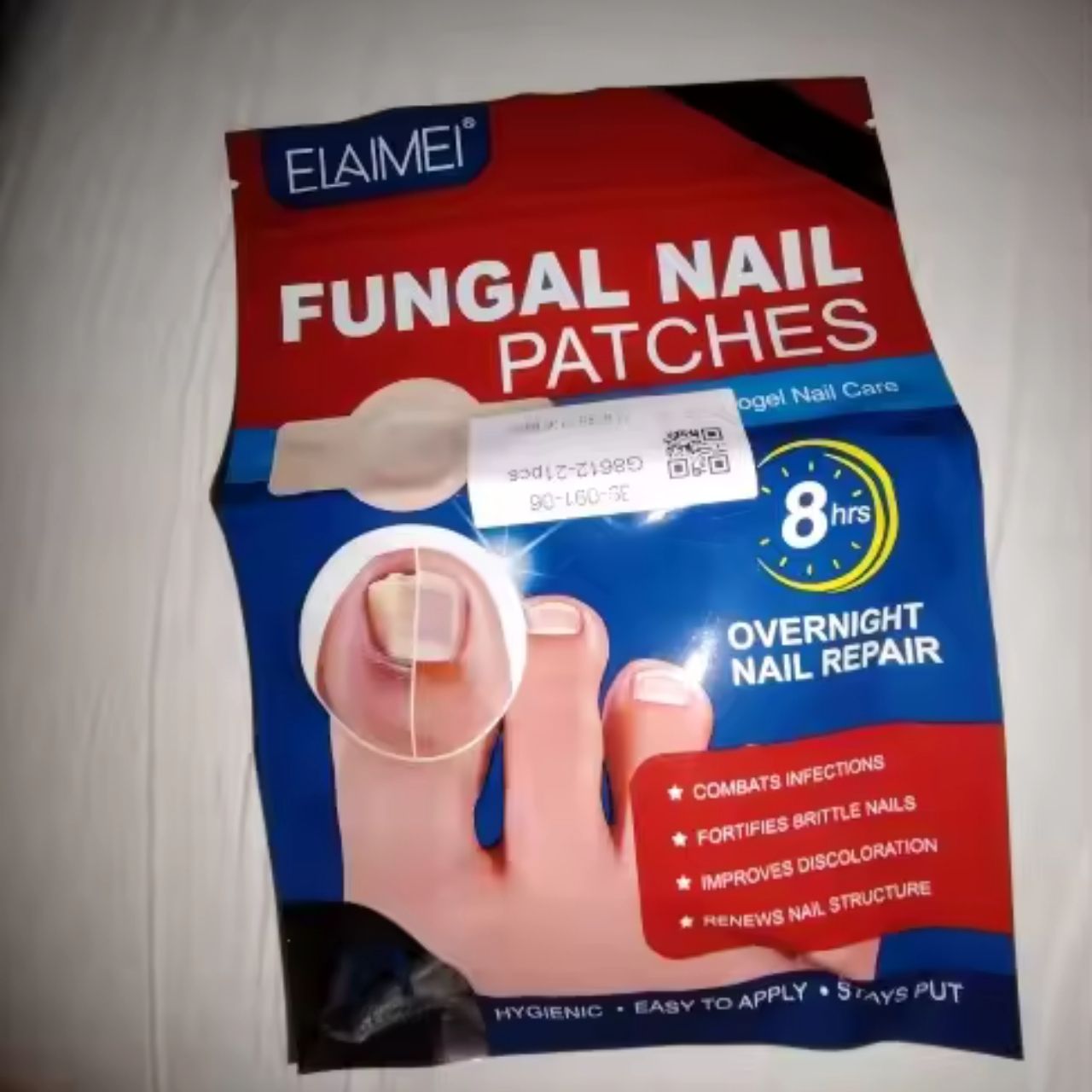 FungalPatches, obnovujúce náplasti na starostlivosť o poškodené nechty (21 ks.) - Image 6