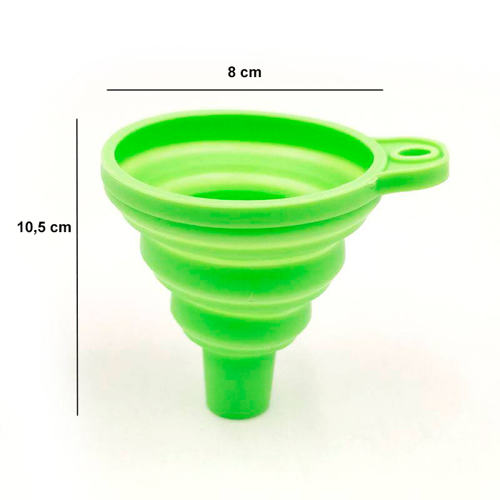 Funnel, skladací silikónový lievik na rozlievanie tekutín a iných potravín - Image 2