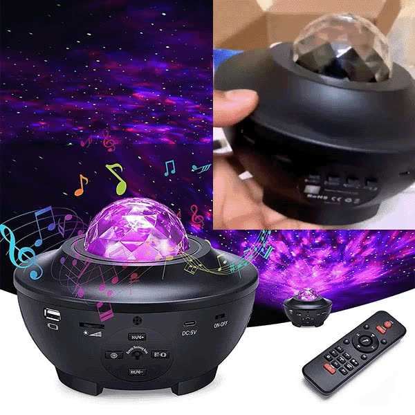 GALAXLMP, Projektor hviezdnej galaxie - video