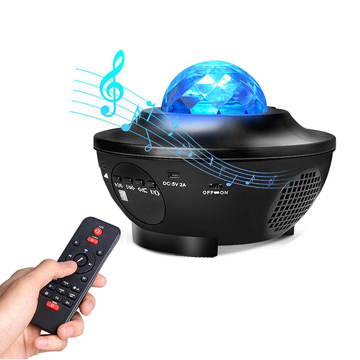GalaxySky, reproduktor a hviezdny projektor s diaľkovým ovládaním - Image 2
