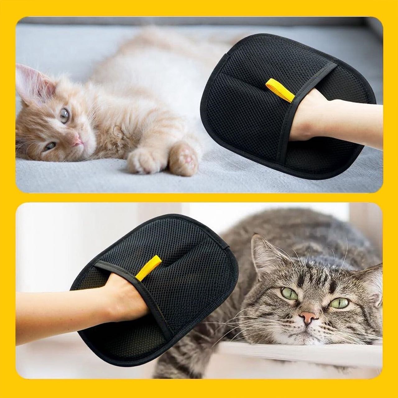 GroomyGlove, dvojstranná rukavica na úpravu zvierat - Image 4
