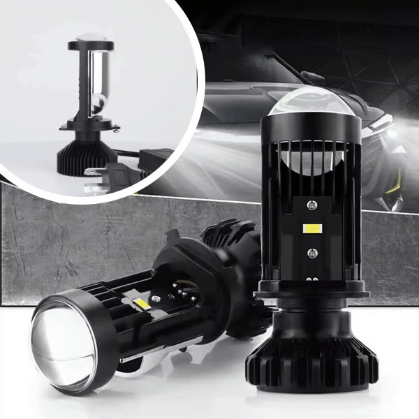 HIGHBM, LED reflektor RoadBeam s ostrým svetelným rezom - video
