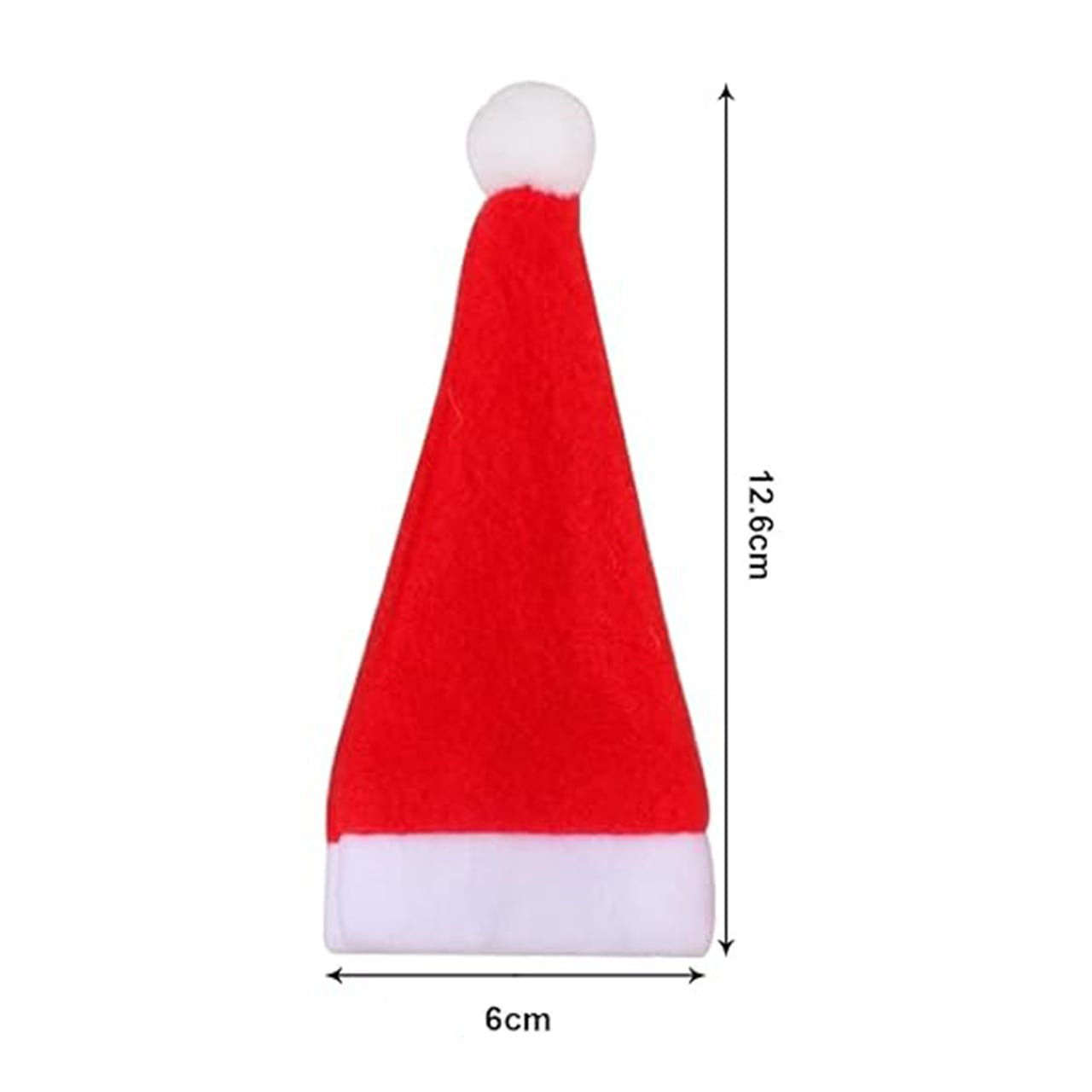 HatBundle, podložka pod tanier v tvare Santa klobúka (20 kusov) a slávnostný poťah na stoličku (4 kusy) - Image 5