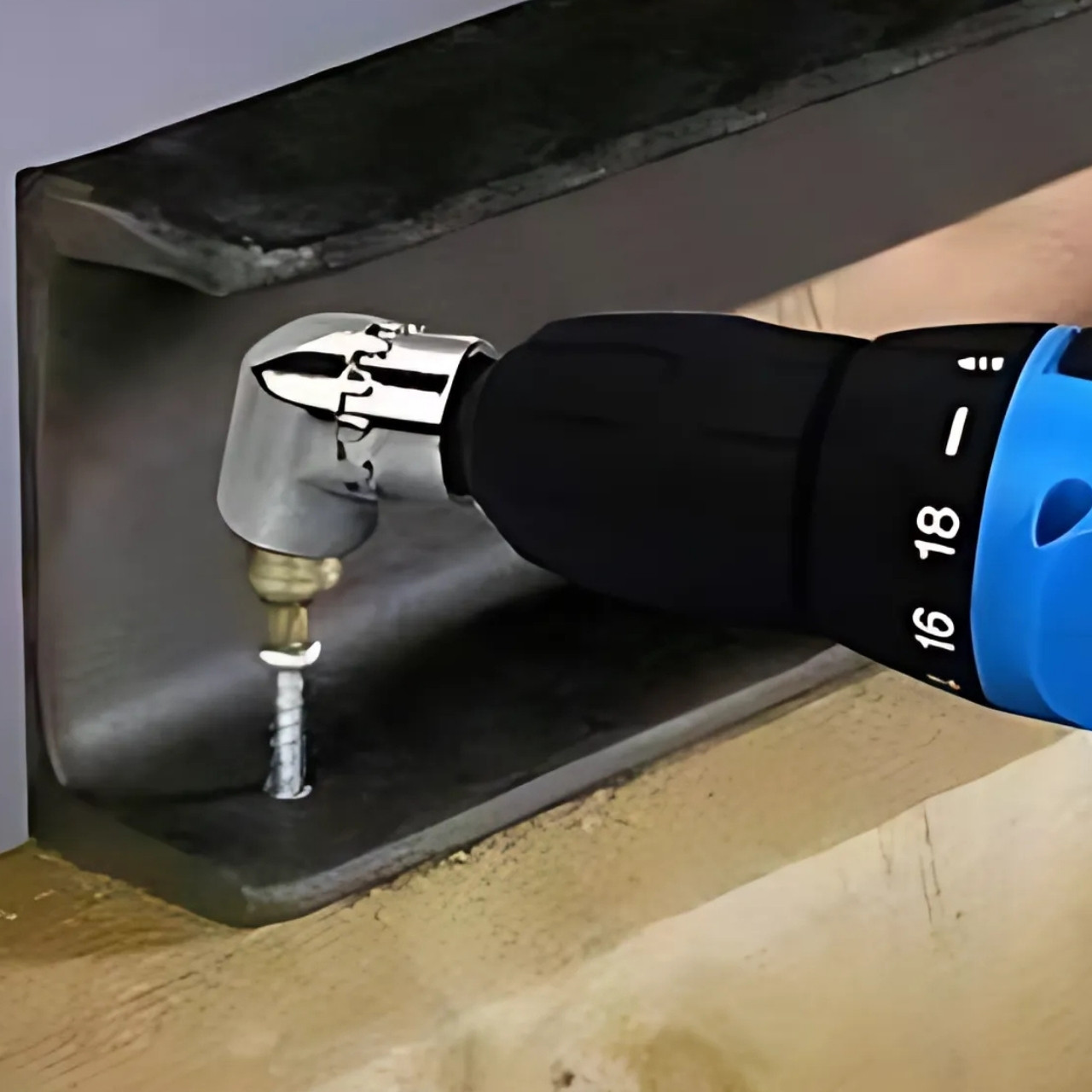 Magnetický adaptér drží skrutky na mieste bez skĺznutia!