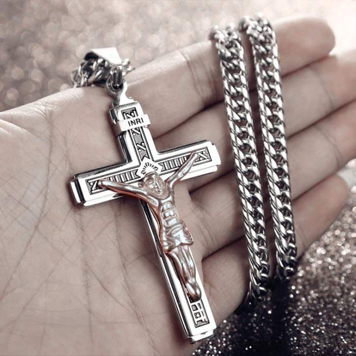 JesusNecklace, stříbrný řetízek s Ježíšem - Image 7