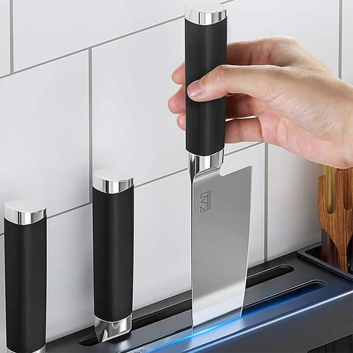 KitchenHelper, elegantný organizér do kuchyne, ktorý šetrí miesto v kuchyni - Image 4