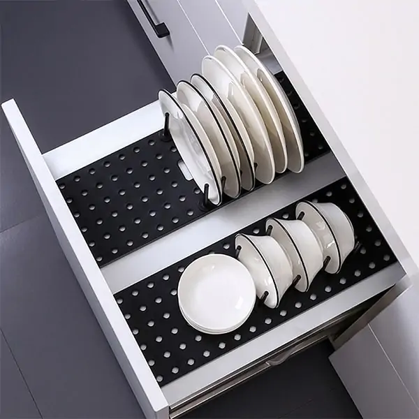 KitchenOrganizator, praktický držiak na kuchynské náčinie a veko - Image 5