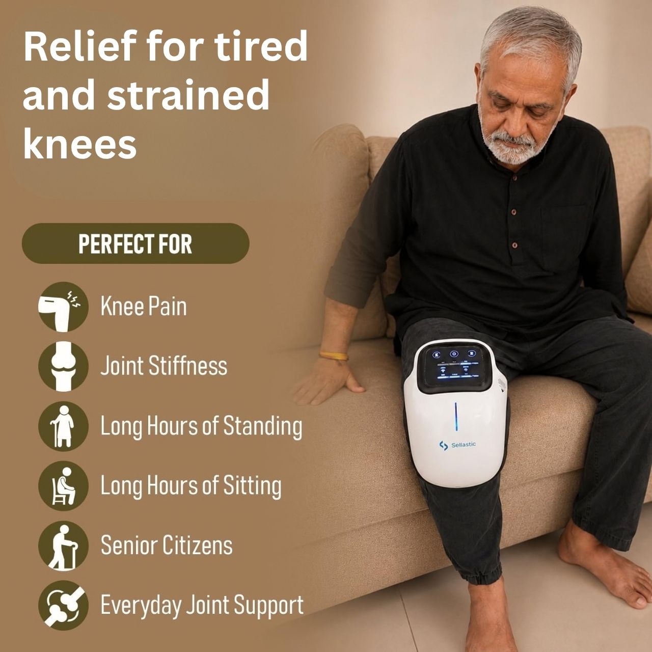 Masážny prístroj na koleno, KneeMassager - Image 6