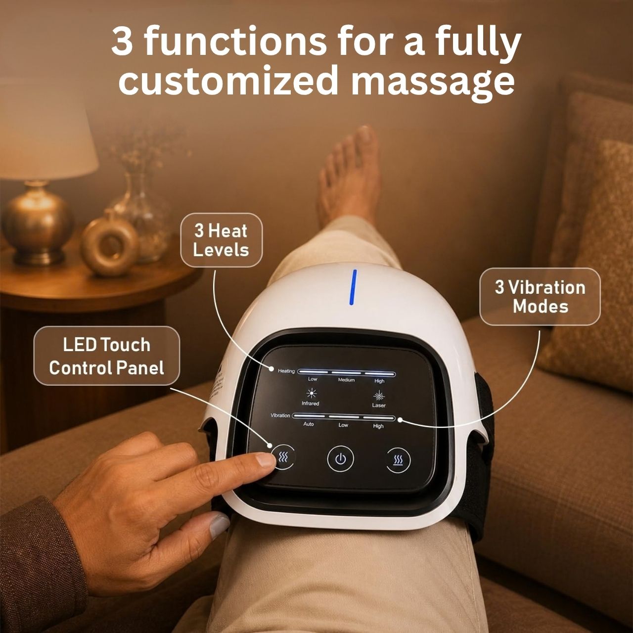 Masážny prístroj na koleno, KneeMassager - Image 7