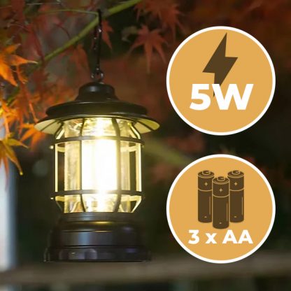 LANTERNLIGHT, Retro LED Svietidlo - Image 5