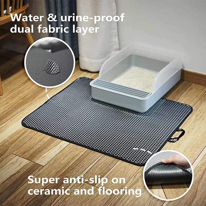 LitterMat, podložka pre mačacie stelivo, ktorá zachytáva piesok - Image 7