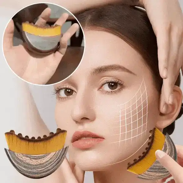LymphaticBrush, kefa na lymfatickú masáž a tvarovanie tváre - Image 1