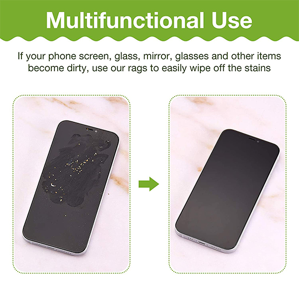 MicrofiberCloth, viacúčelová utierka na čistenie z mikrovlákien (4 ks) - Image 10