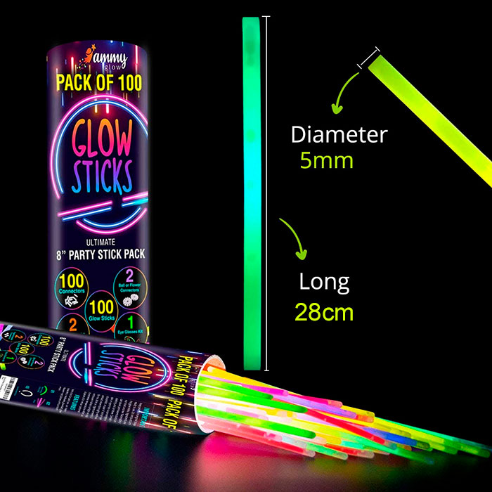 NeonGlowSticks, sada neónových tyčiniek a ďalšieho zábavného príslušenstva - Image 2
